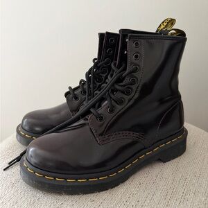 Dark Burgundy Dr Martins